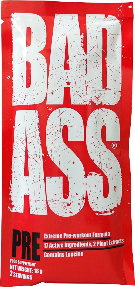 BAD ASS / Pre / Extreme Pre-Workout Formula Sample - 18 грама - Feel You