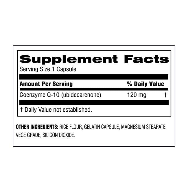 Коензим Q10 120 mg - 30 капсули - Feel You