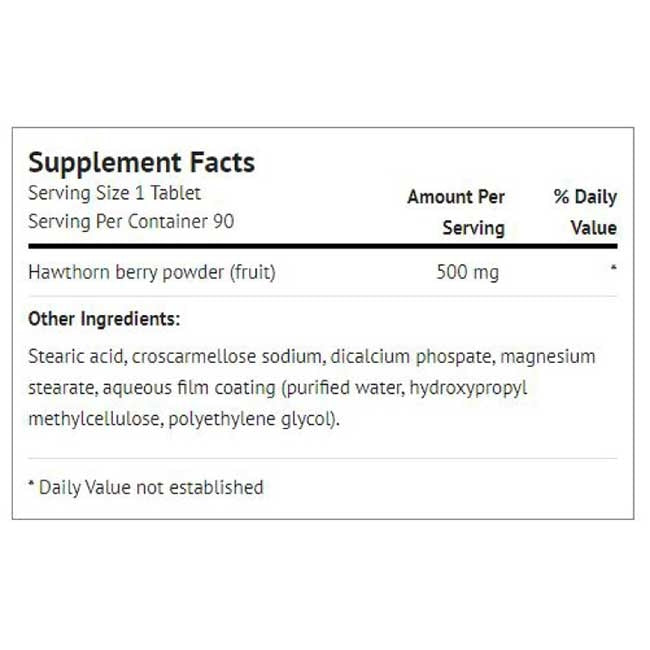 Плодове от глог 500 мг - 90 таблетки - Feel You