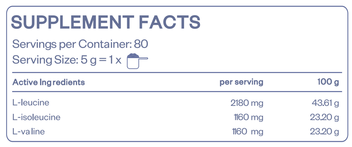 BCAA 2:1:1 INSTANT - 400 g - Feel You