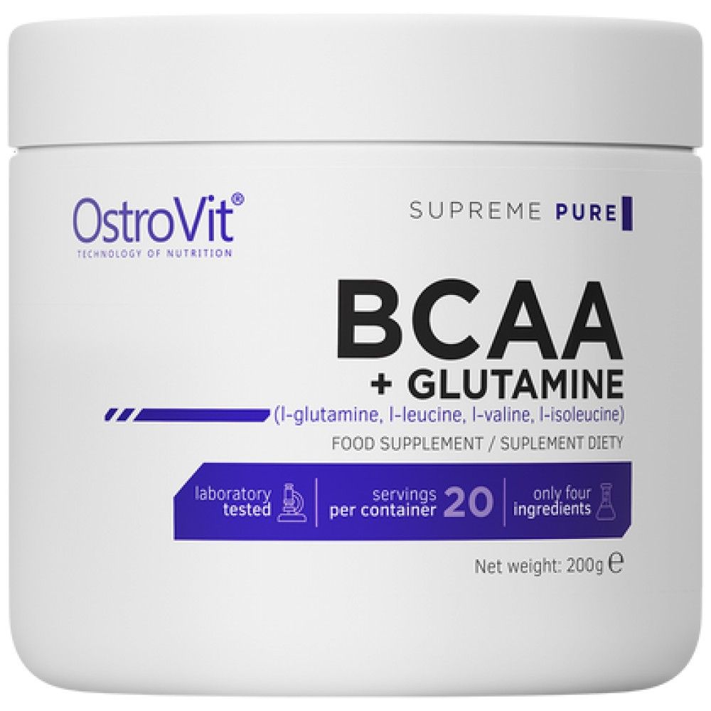 BCAA + GLUTAMINE Powder - 200 грама - Feel You