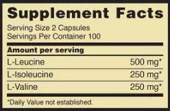 BCAA Mega-Size 1000 mg / 200 Caps - Feel You