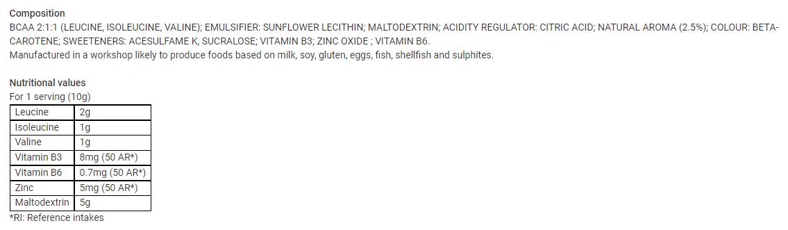 BCAA Optimiz | with Maltodextrin - 250 грама - Feel You