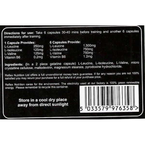 BCAA's - 500 капсули - Feel You