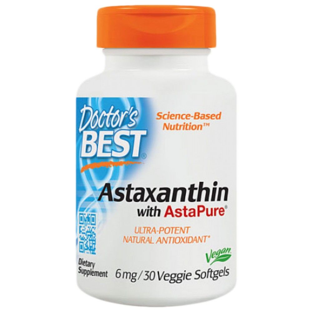 BEST Astaxanthin 6 mg - 30 Гел капсули - Feel You