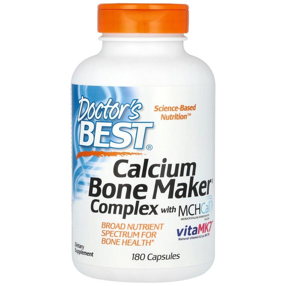 BEST Calcium Bone Maker Complex - 180 капсули - Feel You