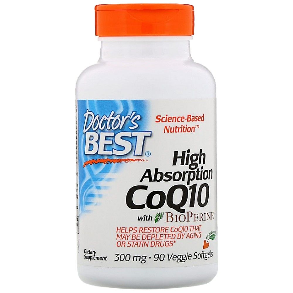 BEST CoQ10 with Bioperine 300 mg - 90 Гел капсули - Feel You