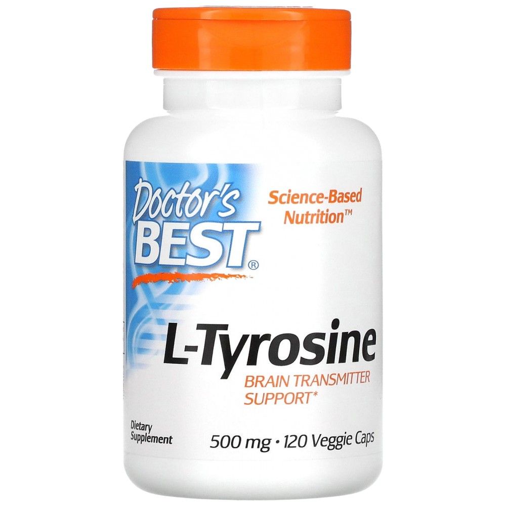 BEST L-Tyrosine 500 mg - 120 капсули - Feel You