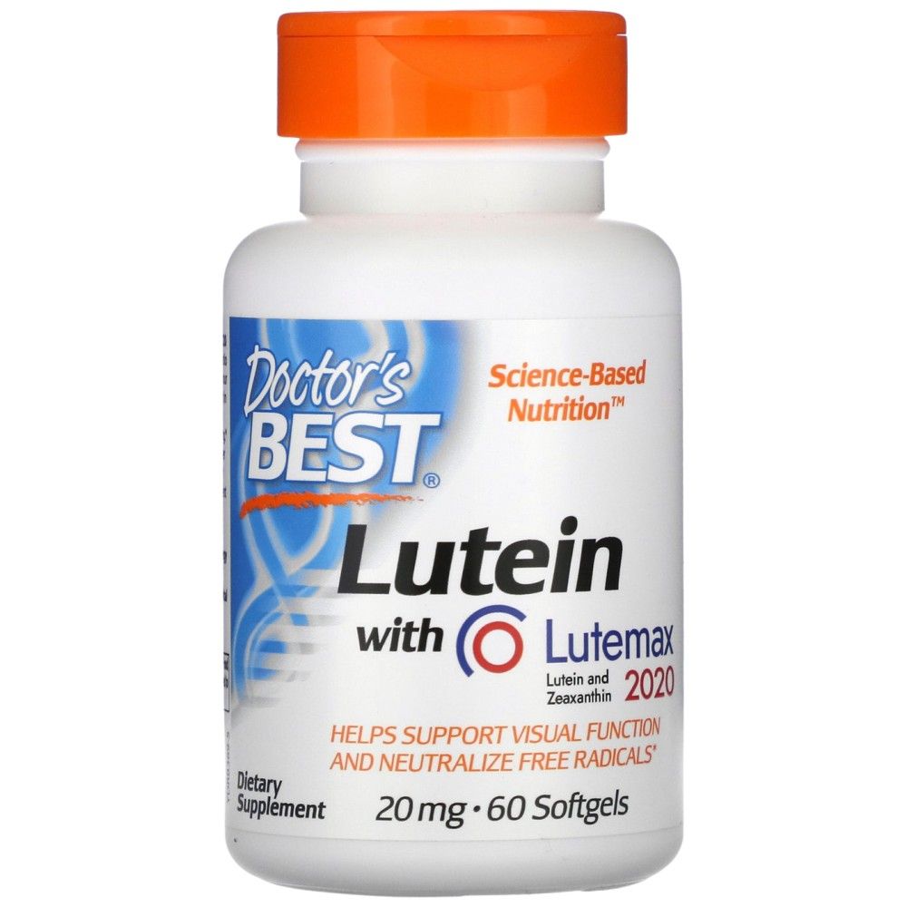 BEST Lutein 20 mg - 60 Гел капсули - Feel You