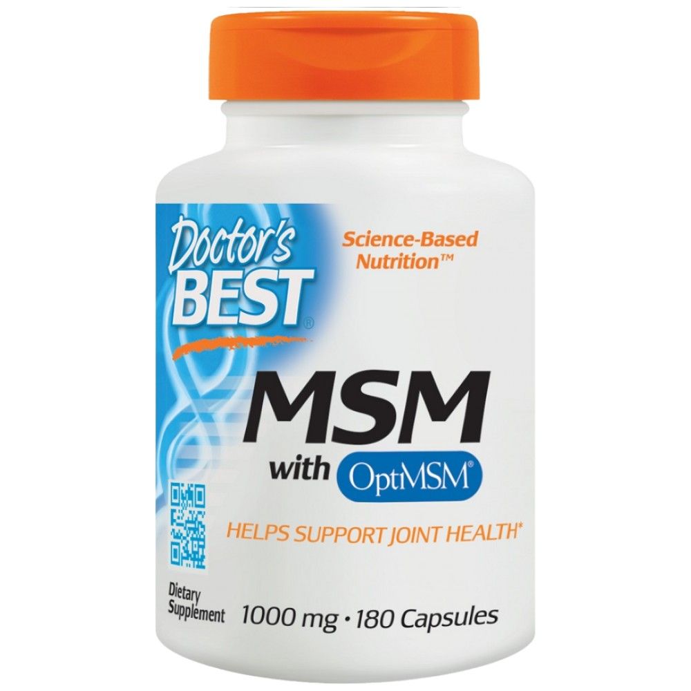 BEST MSM 1000 mg | With OptiMSM - 180 капсули - Feel You