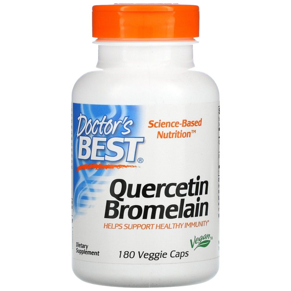 BEST Quercetin Bromelain - 180 капсули - Feel You