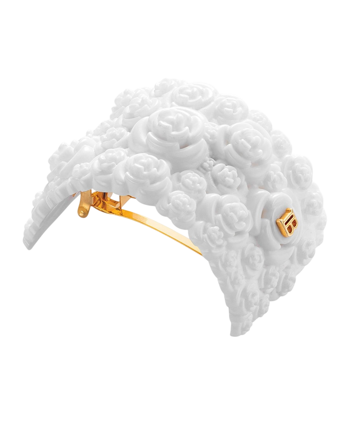 Balmain, Printemps Floral, Hair Clip, White - Feel You
