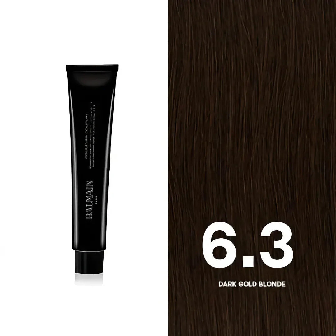 Balmain Professionnel, Couleurs Couture, Permanent Hair Dye, 6.3 Dark Gold Blonde, 60 ml - Feel You