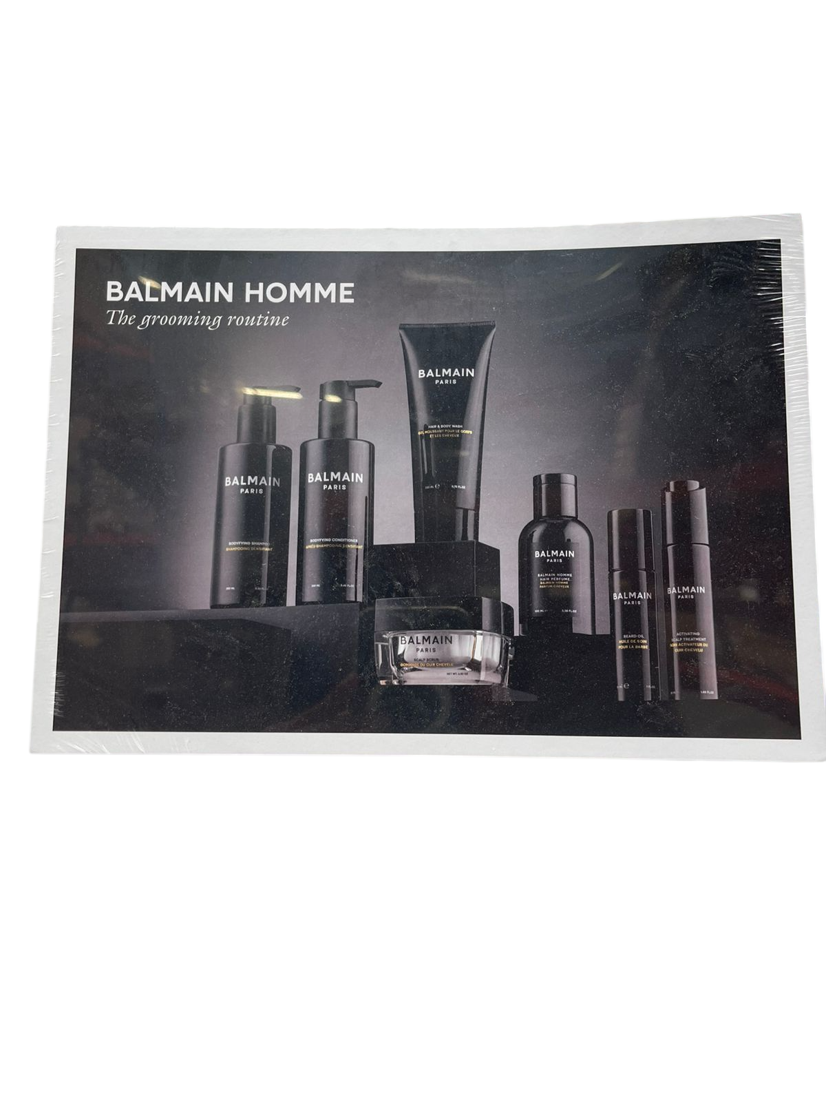 Balmain Professionnel, Homme, Card, Black & White - Feel You