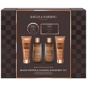 Baylis & Harding - Men Discovery Set ( black pepper & ginseng ) - gift set - Feel You