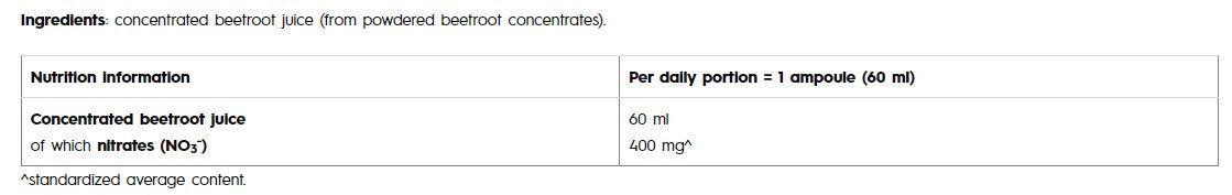 Beetnox Shot - GLASS / 60 ml - Feel You