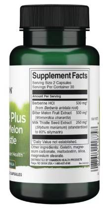 Berberine Plus | with Bitter Melon and Milk Thistle 60 капсули - Feel You