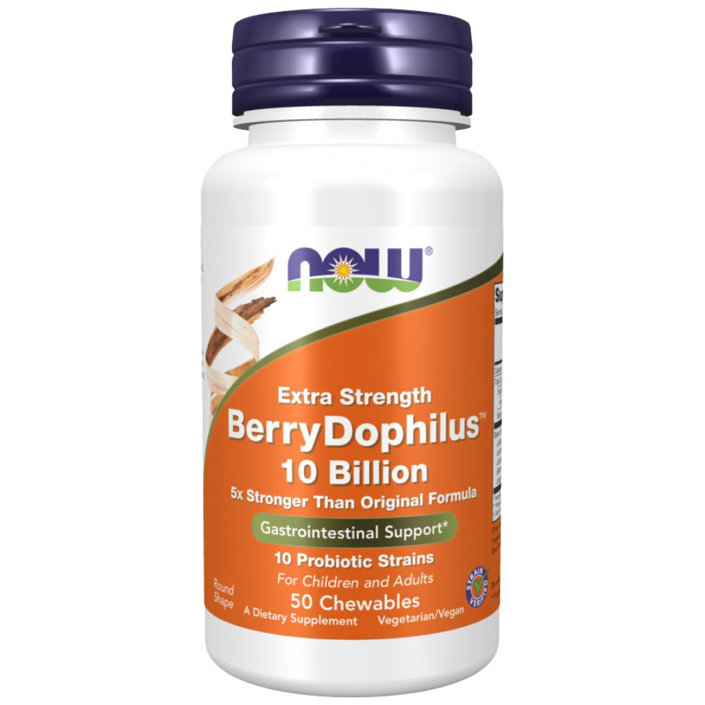 BerryDophilus 10 Billion | Extra Strength - 50 Дъвчащи таблетки - Feel You
