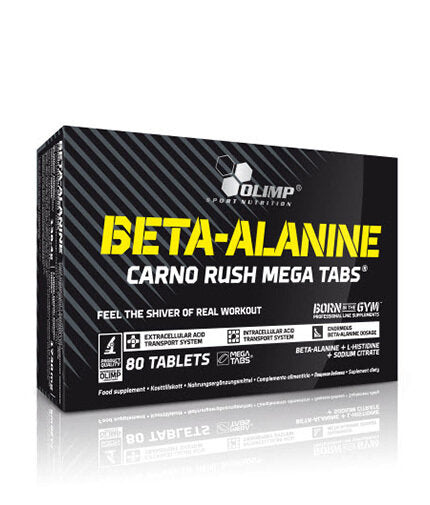 Beta-Alanine Carno Rush Mega Tabs 80 Tabs. OLIMP - Feel You
