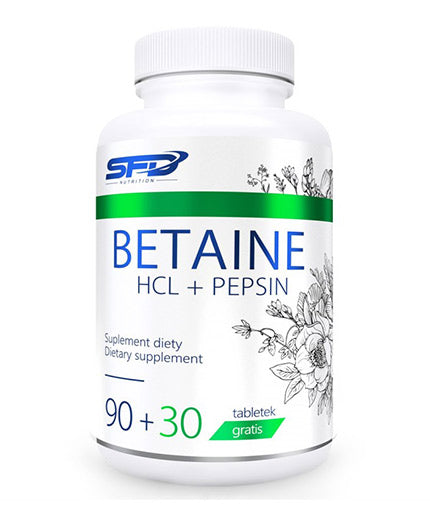 Betaine HCL + Pepsin / 120 Tabs - Feel You