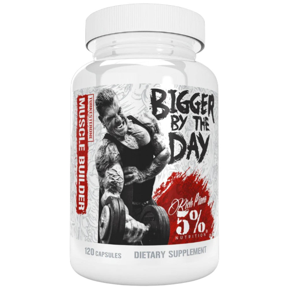 Bigger By The Day | with Turkesterone Muscle Builder - 120 капсули - Feel You