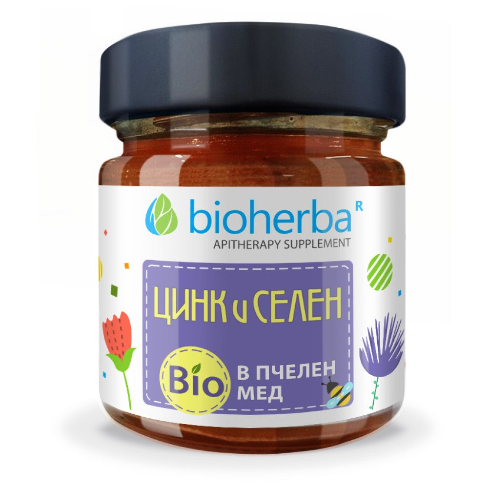 Bio Honey with Zinc and Selenium - 280 грама - Feel You