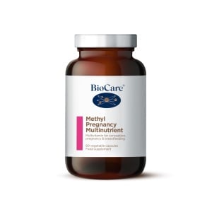 Метилиран мултинутриент за Бременни / BioCare Methyl Pregnancy Multinutrient 60 Vcaps - Feel You