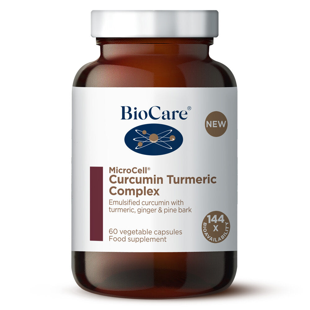 Куркумин Комплекс / BioCare Microcell® Curcumin Turmeric Complex 60 Vcaps - Feel You