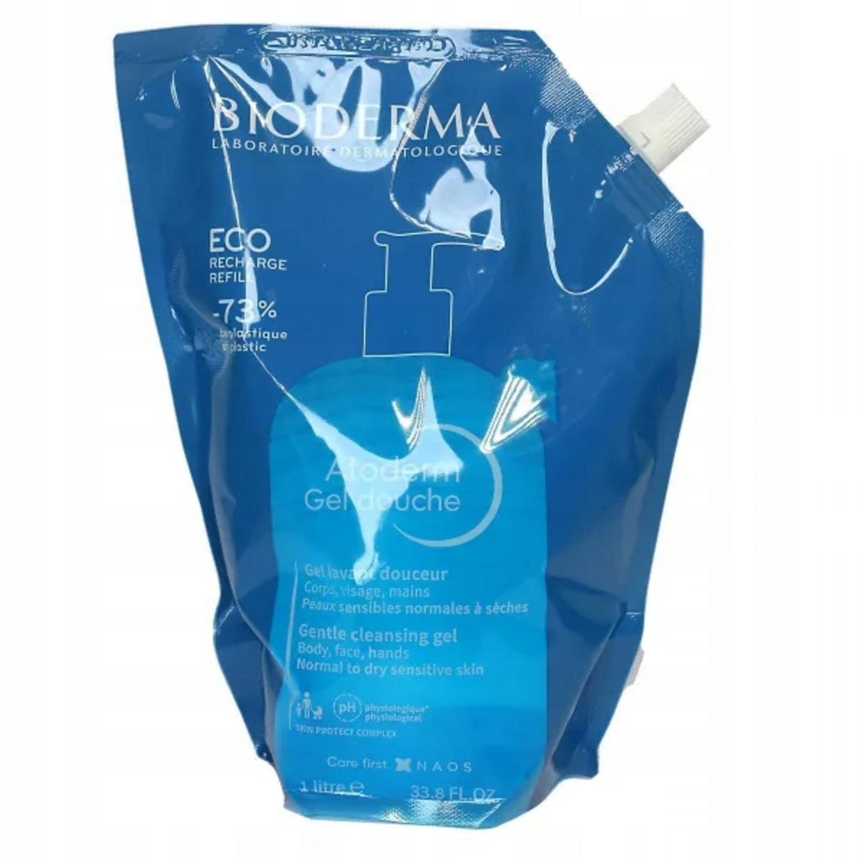 Bioderma - Atoderm Gentle Cleansing Gel Refill - 1000ml - Feel You