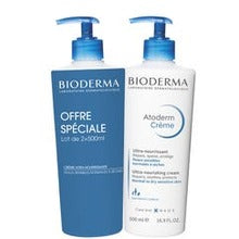 Bioderma - Atoderm Ultra-Nourishing Moisturising Cream Duopack - 1000ml - Feel You