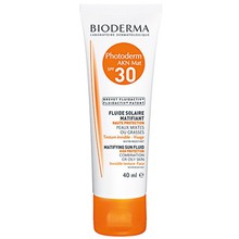 Bioderma - PHOTODERM AKN Mat SPF 30 Sun Matifying Fluid (Combination to Oily Skin) - fluid mattifying lotion with high protection - 40ml - Feel You