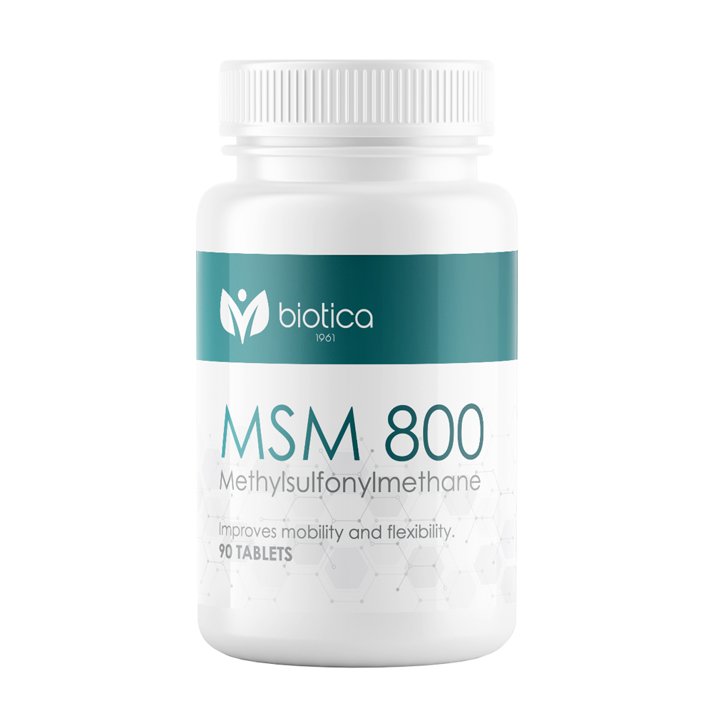 Biotica - MSM Метилсулфонилметан за здрави стави x90 таблетки - Feel You