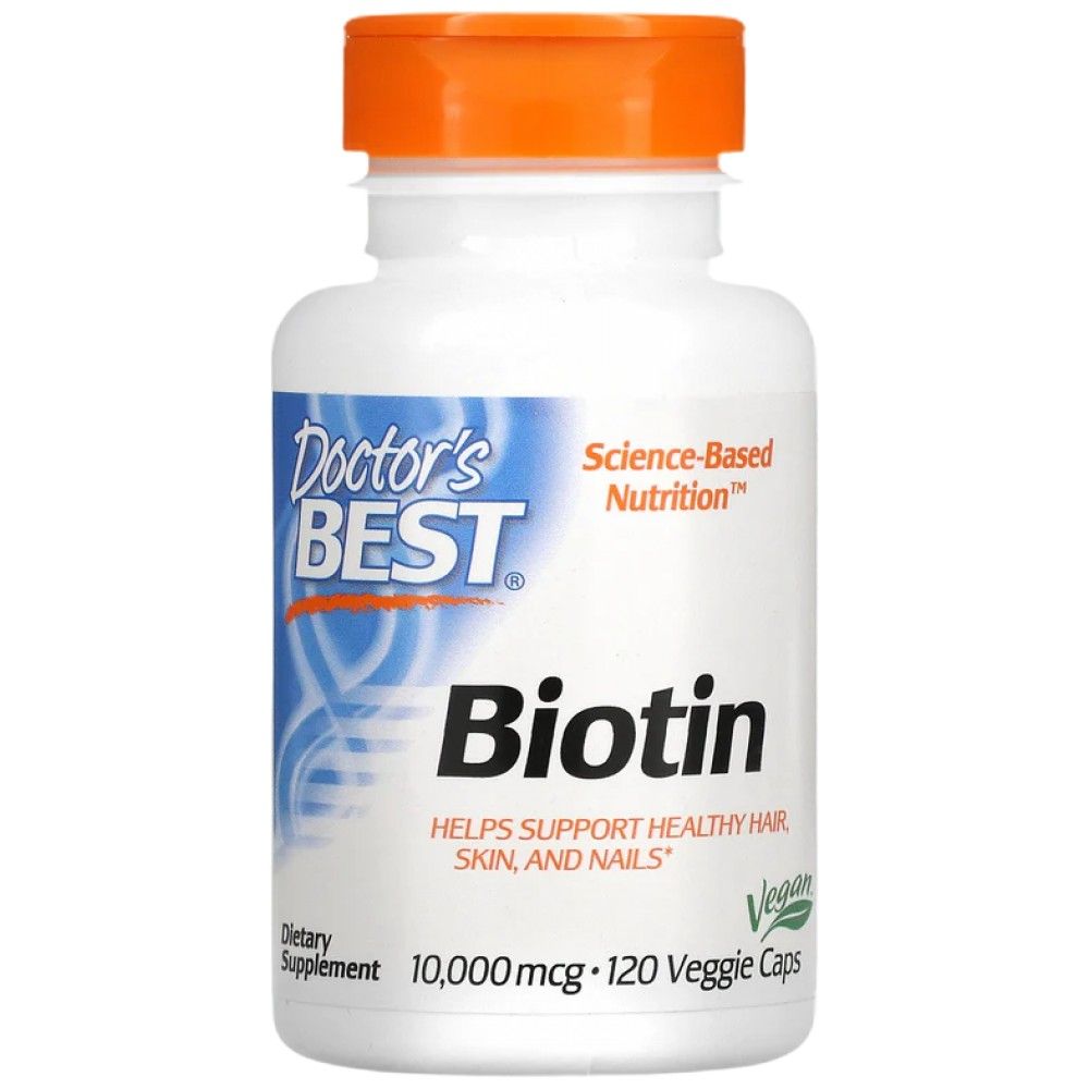 Biotin 10000 mcg - 120 капсули - Feel You
