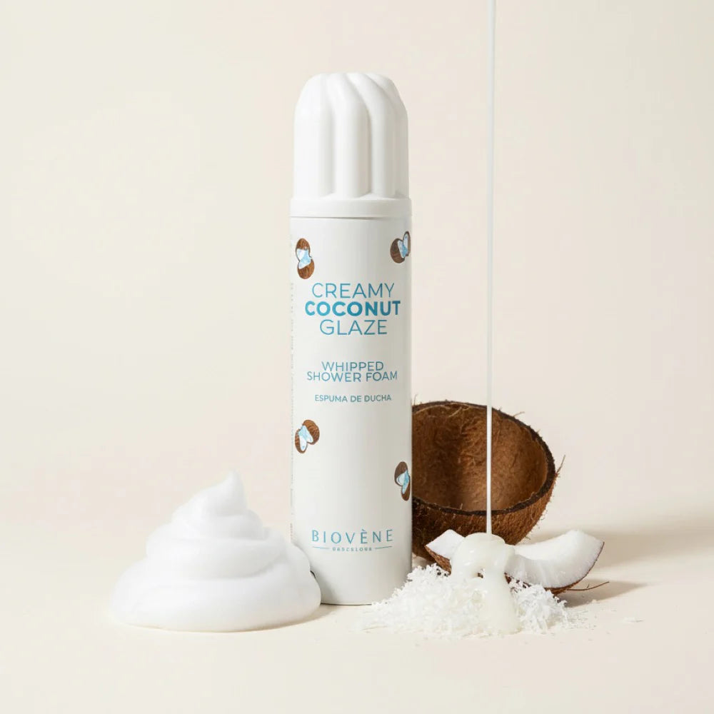 Biovene Пяна за душ с кокос 250ml – Whipped Shower Foam за мека и хидратирана кожа - Feel You