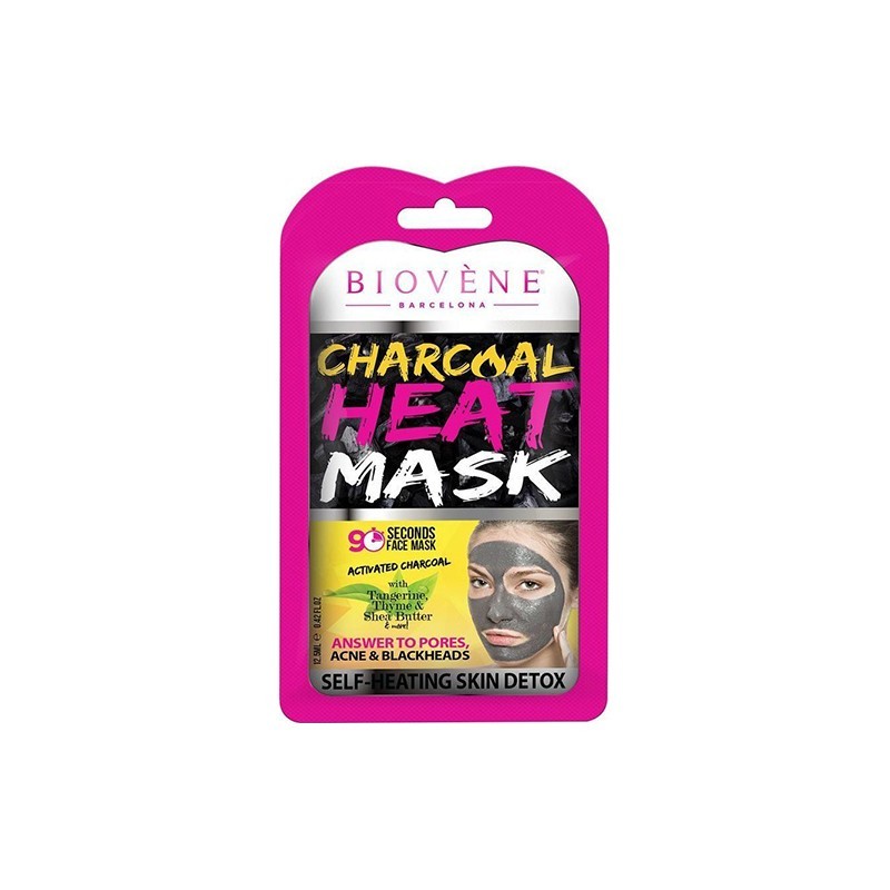 Biovene, Charcoal, Cleansing, Peel-Off Mask, For Face, 12.5 ml *Tester - Feel You