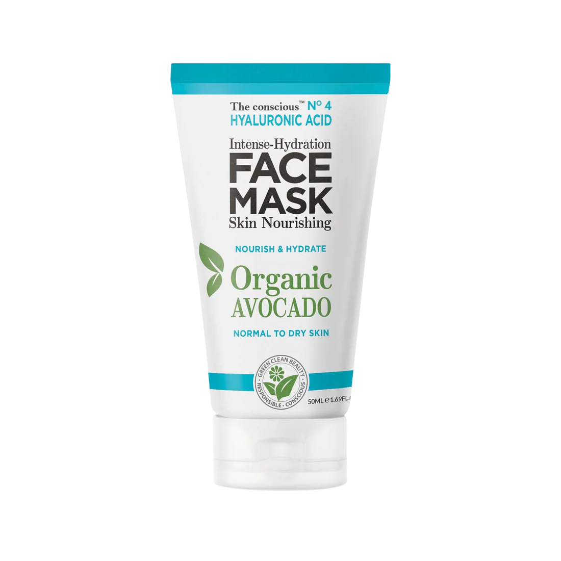 Biovene, The Conscious No.4, Avocado, Intense Hydration, Cream Mask, For Face, 50 ml *Tester - Feel You