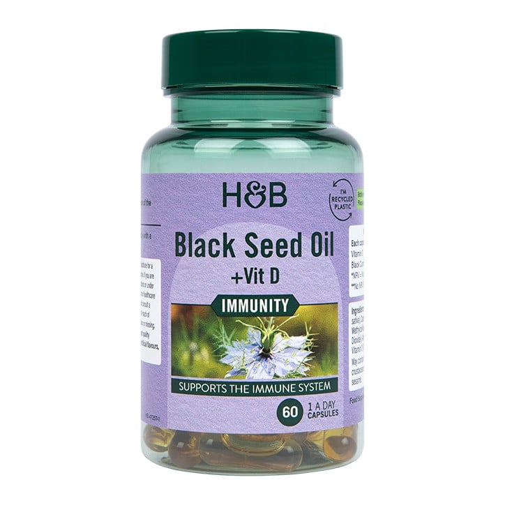 Масло от семе на черен кимион (Black Seed Oil) 60 капсули, H&B - Feel You