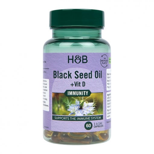 Масло от семе на черен кимион (Black Seed Oil) 60 капсули, H&B - Feel You