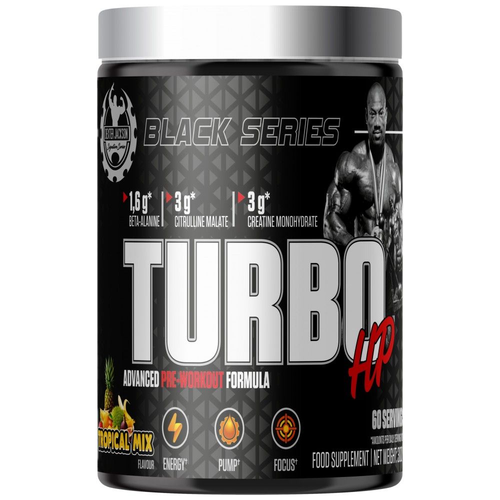 Black Series | Turbo HP Advanced Pre-Workout Formula - 300 грама - Feel You