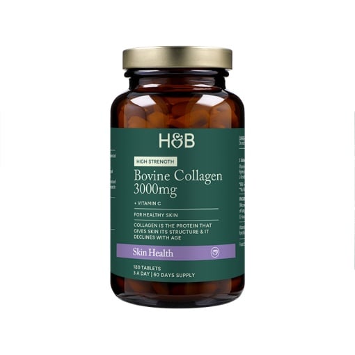Телешки хидролизиран колаген (Bovine Collagen) 1000мг 180 таблетки, H&B - Feel You