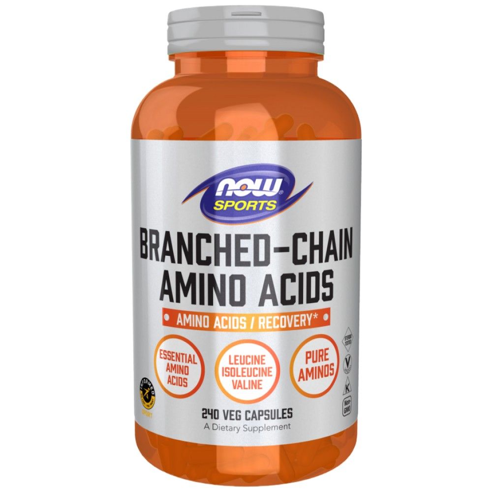 Branched Chain Amino Acids / BCAA - 120 капсули - Feel You