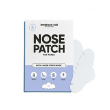 Breakout+aid - Cleansing patches for enlarged pores on the nose (5 pcs) - Feel You