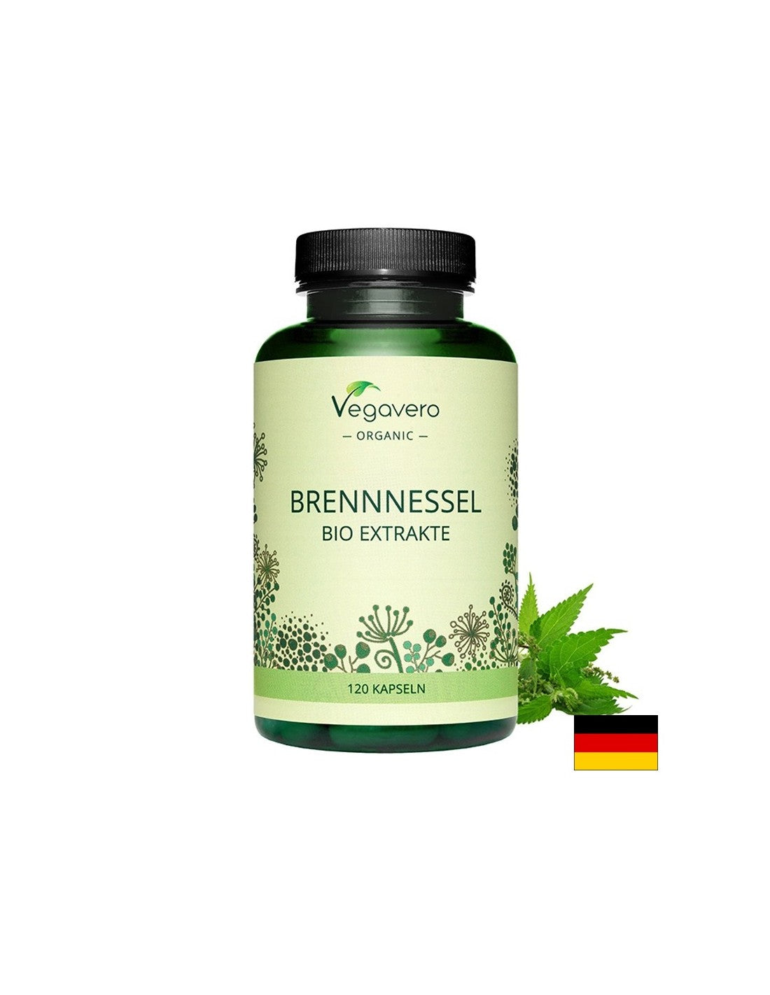Екстракт от Био коприва - Brennnessel Bio Extrakte, 120 капсули Vegavero - Feel You