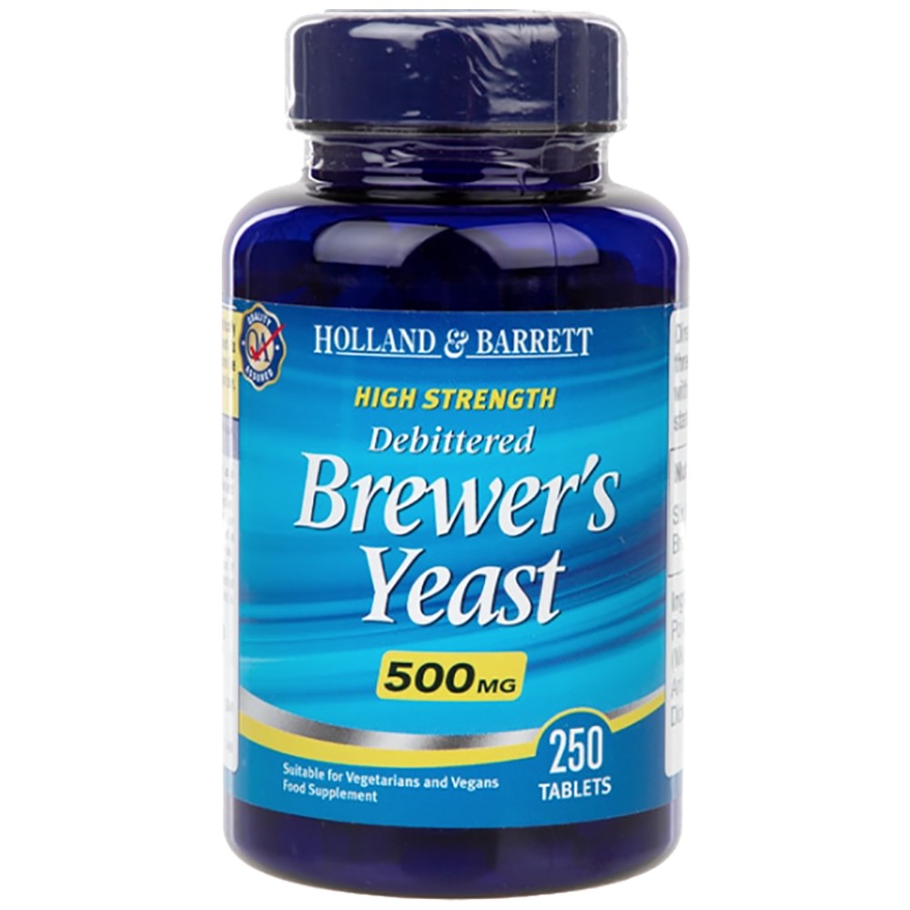 Brewers Yeast 500 mg / High Strength - 250 Таблетки - Feel You