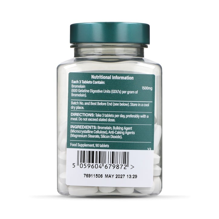 Бромелаин (Bromelain) 500 мг 90 таблетки - Feel You