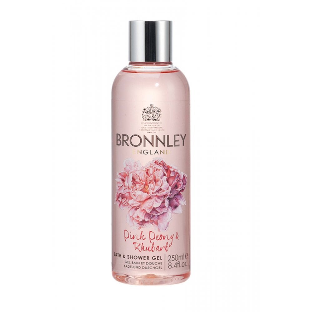 Bronnley, Pink Peony & Rhubarb, Cleansing, Shower Gel, For All Skin Types, 250 ml - Feel You