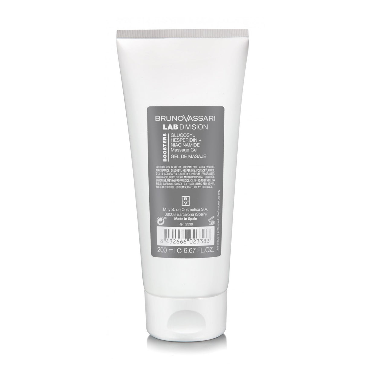 Bruno Vassari, Lab Division, Glucosyl Hesperidin, Hydrating, Gel, For Face, 200 ml - Feel You