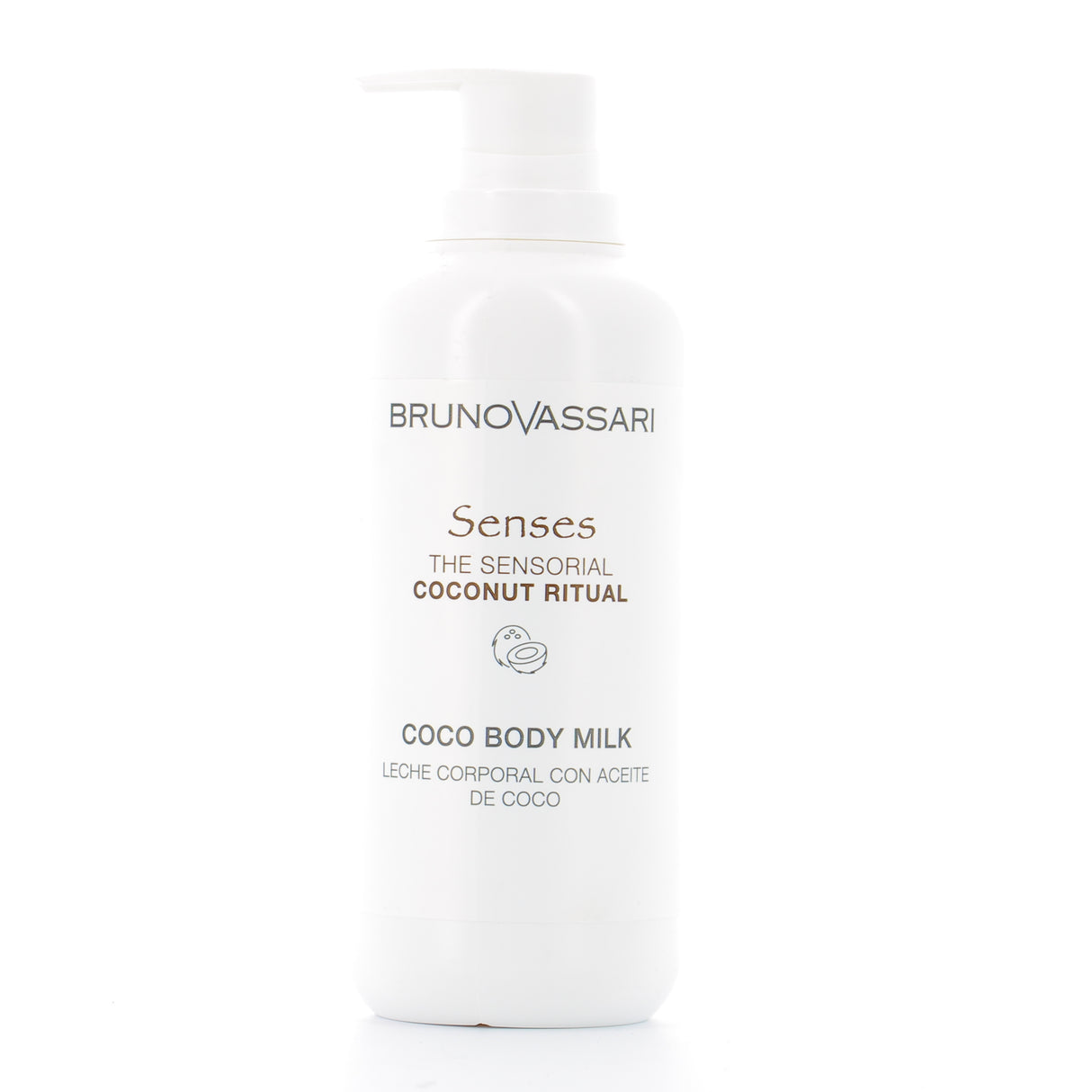 Bruno Vassari, Senses, Coconut Oil, Hydrating, Body Milk, Morning & Evening, 400 ml - Feel You