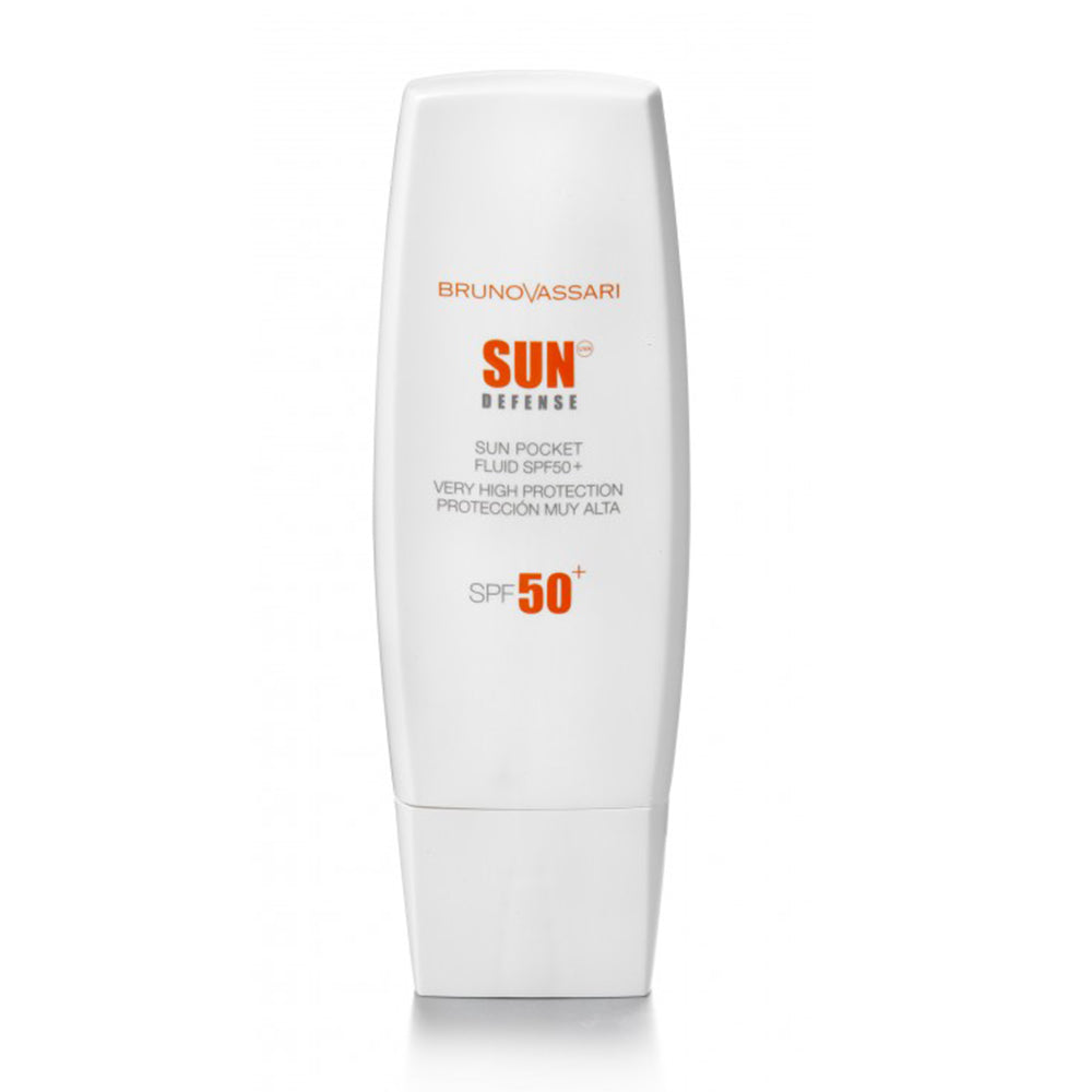 Bruno Vassari, Sun Defense, Mattifying micro-spheres, UV Protection, Sunscreen Fluid, 50 ml - Feel You
