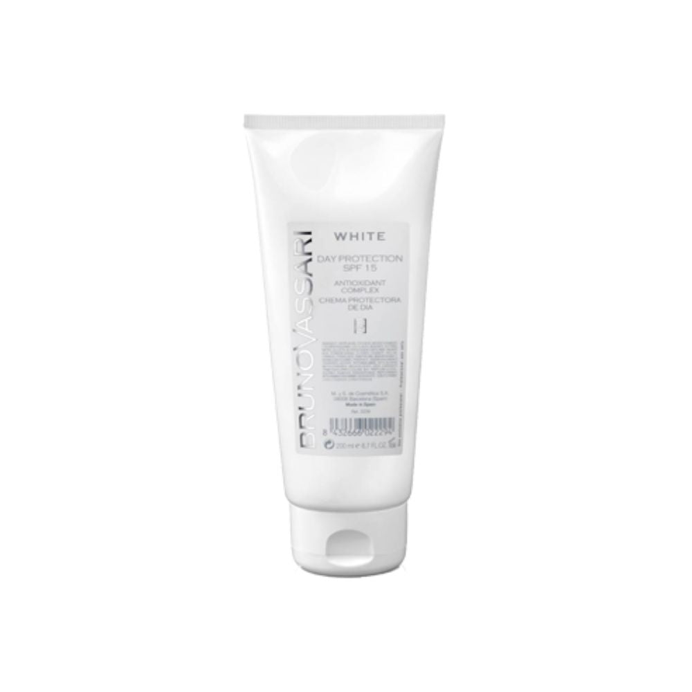 Bruno Vassari, White, Sun Protection, Day, Cream, For Face, SPF 15, 200 ml - Feel You